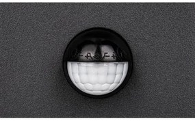 LED kültéri fali lámpatest érzékelővel LED/9W/230V 4000K IP44 fekete