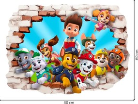 Falmatrica "PAW Patrol" 80x60cm