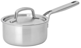 Indukciós tűzhelyhez alkalmas rozsdamentes acél edény fedővel 1,2 l Lucca 3.0 – FABINI