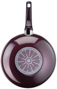 Wok serpenyő, Tefal, Resist Intense, 28 cm Ø, alumínium