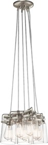 Kichler BRINLEY KL-BRINLEY6-NI Függőlámpa 6x60W/E27