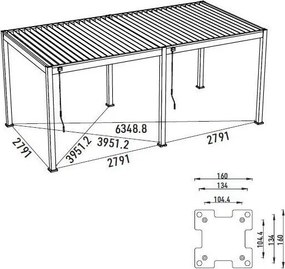 Bioklimatikus pergola Intro Plus – Rojaplast