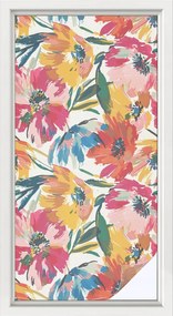 Tejfólia Ablaküveg Védelem és Adatvédelem Virágos robbanás 50x100