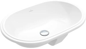 Villeroy & Boch 5A766001 - Süllyesztett mosdó ARCHITECTURA 57x37,5 cm fehér