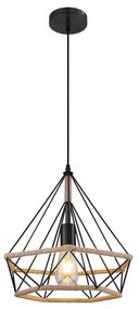 Globo 69029 - Csillár zsinóron ULLEU 1xE27/60W/230V