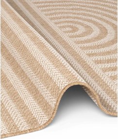 Krémszínű-natúr színű kültéri-beltéri szőnyeg 160x230 cm Haringey Woodfield – Ted Baker