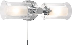 Dar Lighting ELBA ELB0950 Fali lámpa 2x25W/G9 IP44