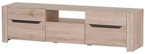TV asztal/szekrény  Dessum 20 (san remo tölgy + barna). 1068131