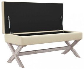vászon tárolóülőke 110 x 45 x 49 cm