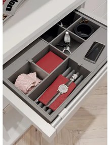 GTV Elite fiók ékszerrendezővel 660 - 718 csendesen záródó antracit, matt antracit