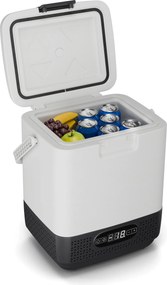 Klarstein SwiftFrost 12L hűtőtáska, 12V-24V/230V, -20 °C-ig, kompresszor, 2 teljesítményszint, LED kijelző