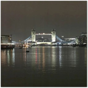 Poszterek 140x140 Éjszakai panoráma London