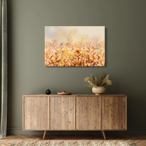 Kép - levelek az ősz színében, olajfestmény (90x60 cm)
