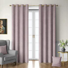 Függöny, Függöny Átvezető Velúr 140X270 Rózsaszín