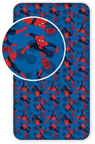 Pókember Go gumis lepedő 90x200 cm
