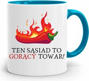 Szomszédnak Kék Ajándék Bögre fényképes nyomtatással