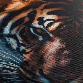 Egy fekvő tigris képe (120x50 cm)
