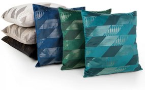 Díszpárnahuzat 45x45 türkiz, bársony