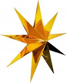 ĂsszecsukhatĂł Betlehemi Csillag 3D Arany 85CM! IdeĂĄlis Kirakatba