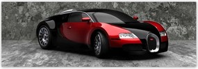 Fotótapéta 312x104 Bugatti Veyron Piros
