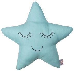 Pillow Toy Star türkiz pamutkeverék gyerekpárna, 35 x 35 cm - Mike & Co. NEW YORK
