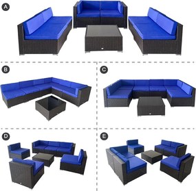 Avenberg CASA Kerti sarokgarnitúra