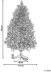 Mű karácsonyfa 180 cm HALAX (zöld). 1023184