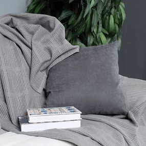 Meleg Téli Takaró Szürke Színben 150x200
