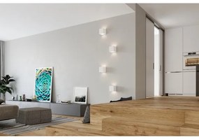 Sollux SL.0005 - LEO fali lámpa 1xE27/60W/230V fehér