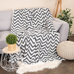 4Home gyapjú hatású pléd Wave, 150 x 200 cm