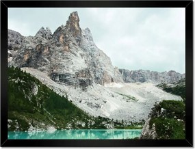 Poszterek keretben 40x30 Türkiz víz a hegyekben