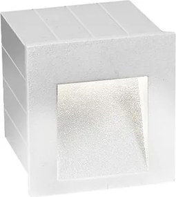 Kültéri Falba píthető Lámpa Fehér Step LED