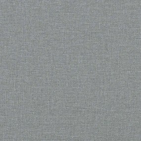 világosszürke szövet loveseat kanapé 120 cm