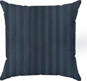 Dekoratív párnahuzat Vera 40x40 Eurofirany sötétkék csíkos