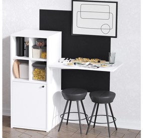 PC asztal Mixity (fehér + fekete). 1089379
