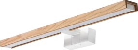 Brilagi - LED fürdőszobai tükörvilágítás 3 az 1-ben WOODY MIRROR LED/12W/230V IP44 fehér/tölgy