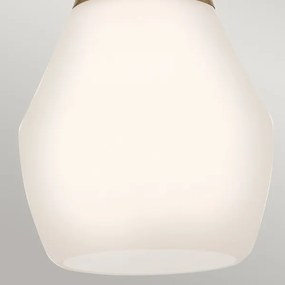 Kichler KL-DEELA-P-CPZ - Csillár rúdon DEELA 1xE27/60W/230V átm. 17,8 cm réz