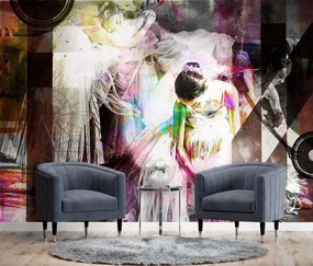 Gario Fotótapéta Balerinák, absztrakt Anyag: Vlies, Méret: 400 x 280 cm