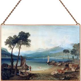 J. M. W. Turner - Lake Geneva and Mount Blanc üvegkép, falikép
