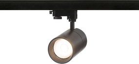 RENDL WISH 30 DIMM háromáramkörös sínre fekete 230V LED 30W 36° 3000K 4000K 5000K