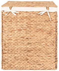 Natúr színű vízijácint szennyeskosár Passo – House Nordic