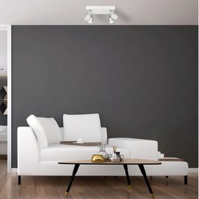 LED Spotlámpa TUBSSON 4xGU10/4,8W/230V fehér/fényes króm