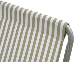 Összecsukható strandszék SAND STRIPES, zöld