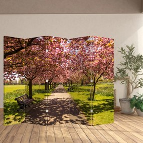 Paraván - cseresznye ültetvény (210x170 cm)