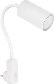 Globo 57911DPW - ROBBY fali, konnektorba dugható spotlámpa 1xGU10/35W/230V fehér