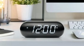 Rádió, órás, jumbo kijelző, MUSE, M-19GL, fekete (SHM19GL)