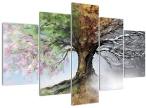 Kép - Négy évszak fája (150x105 cm)