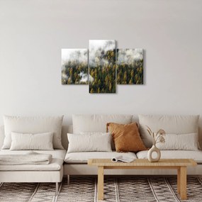 Egy erdő képe a felhők között (90x60 cm)