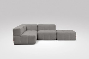 4 Teiliges Modulares Sofa – Grau