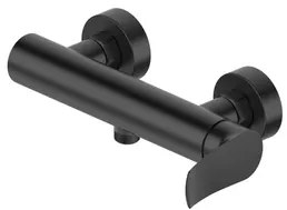 Zuhany csaptelep SAT Infinitio zuhanyszett nélkül 150 mm fekete matt SATBSINF268C